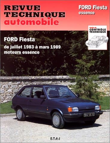 Revue Technique Automobile - Ford Fiesta MkII (1983-1989) - RTA RRTA0449.4