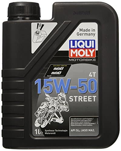 Liqui Moly Motorbike 4T 15W-50 Street - Huile Synthèse API SN Plus / JASO MA2