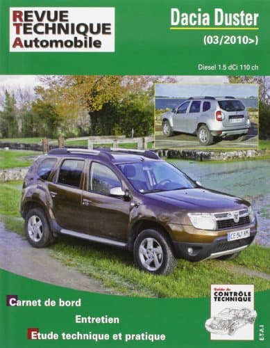 RTA Dacia Duster I (Phase 1) - Moteur 1.5 dCi 110ch (K9K) - Revue Technique