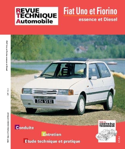 Revue Technique Automobile RTA 714.1 - Fiat Uno & Fiorino (1983-1997)