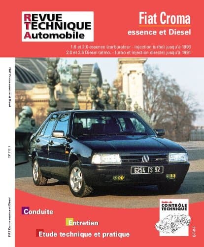 RTA 712.1 Fiat Croma I (1985-1996) - Étude Technique Essence & Diesel