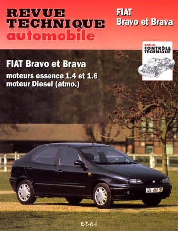Revue Technique Automobile ETAI 585.2 - Fiat Bravo/Brava (1995-2001) Essence & Diesel