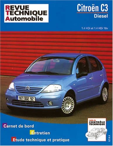 RTA 664.1 Citroën C3 Diesel 1.4 HDi (8V/16V) - Revue Technique Automobile
