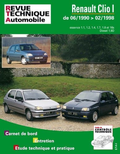 RTA 115.2 Renault Clio I (1990-1998) - Manuel Technique de Réparation Expert