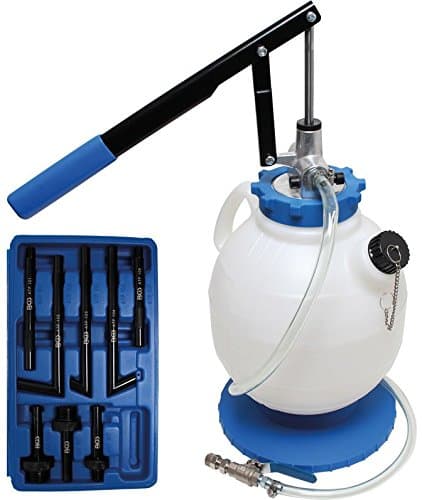 Pompe de Remplissage d'Huile BGS 7L - Boîtes Auto & DSG - 8 Adaptateurs SAE140