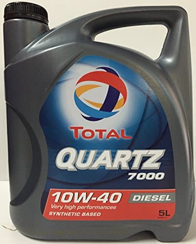 TOTAL QUARTZ 7000 DIESEL 10W-40 - Lubrifiant Technologie de Synthèse - 5L