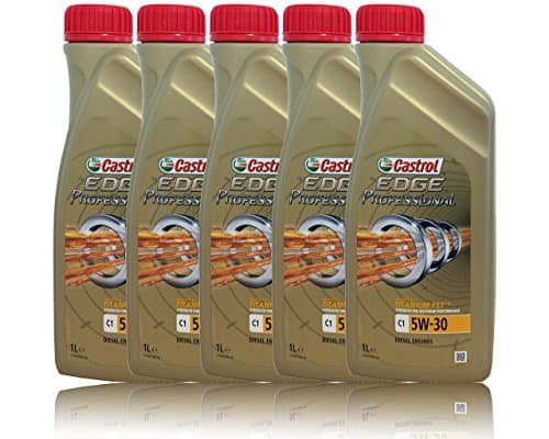 Castrol EDGE Professional C1 5W-30 - Fluide Low-SAPS - Homologué Ford & JLR - 5L