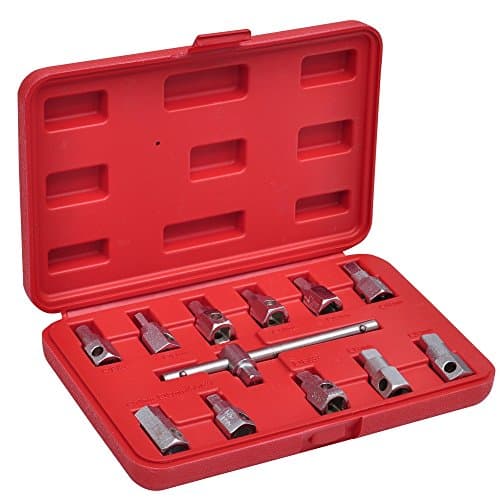 Coffret Vidange Pro 12 Pièces - Acier Chrome-Vanadium - Carré 3/8" - DIN 3120