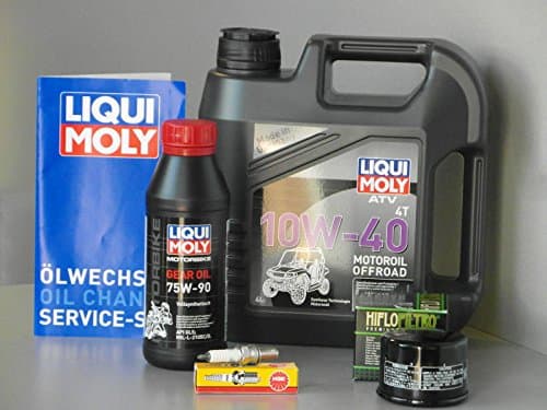 Kit Maintenance Expert Kymco MXU 500 (4x4/2x4) - Liqui Moly & HiFlo HF138