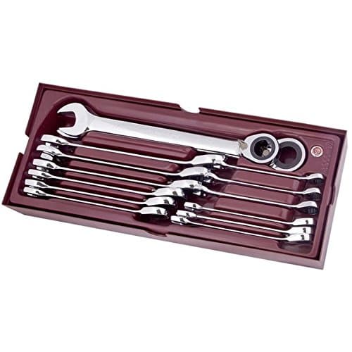 Kraftwerk 4900-47B Completo : Module 14 Clés Mixtes à Cliquet Réversible 8-24mm