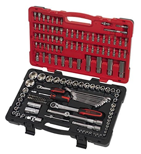 Coffret KS Tools ULTIMATE 151 pcs - Douilles 1/4"-1/2" - Acier Cr-V - DIN 3124