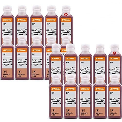 Stihl HP 0781-319-8401 : Lot de 20 Doses 100ml Huile Moteur 2-Temps Haute Performance