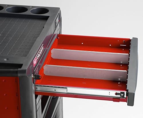 Jeu de 2 cloisons transversales FACOM JET2.16 - H 130mm pour tiroirs JET/CHRONO