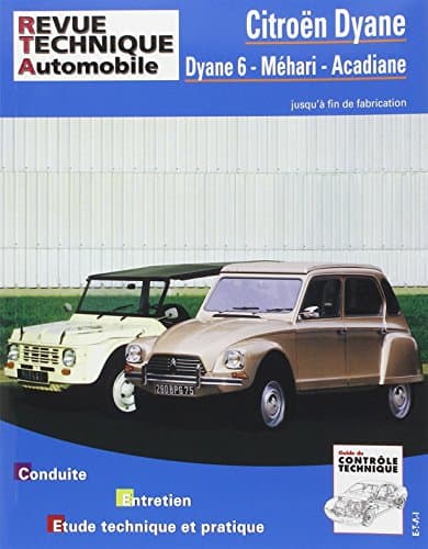 RTA 279.6 Citroën Dyane, Méhari, Acadiane | Revue Technique Automobile ETAI