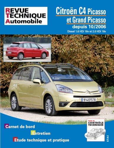 RTA B723.5 Citroën C4 Picasso & Grand Picasso 1.6/2.0 HDi 16v (2006-2013)