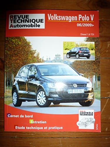Revue Technique RTA B746.5 - VW Polo V Diesel 1.6 TDi (Dès 06/2009)