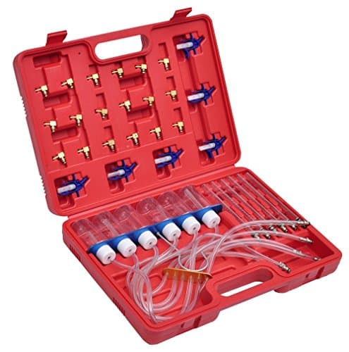 Kit Diagnostic Débit de Retour Common Rail - 24 Adaptateurs - Bosch/Denso/Delphi