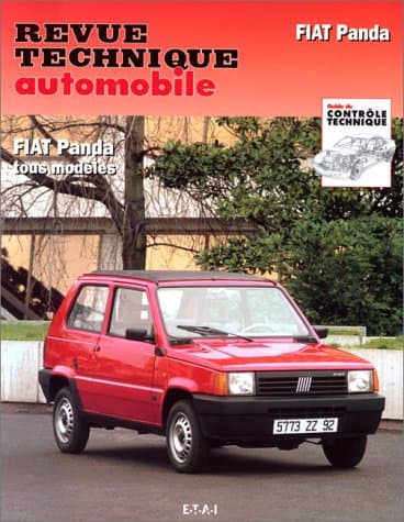Revue Technique Automobile CIP 715.1 - Fiat Panda I (Type 141) - Manuel d'Atelier