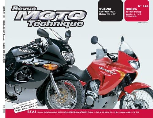 Revue Moto Technique RMT 126.1 : Honda XL650V & Suzuki GSX-F 600/750