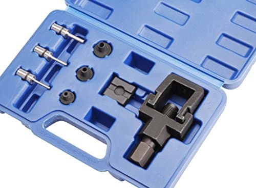 Kit Riveteur/Dériveur de Chaîne Moto & Agri | Pas 520-532 | Acier SCM440
