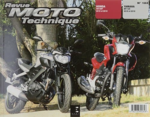 Revue Moto Technique RMT 183 - Yamaha MT-125 & Honda CB125F (2015-2016) - ETAI