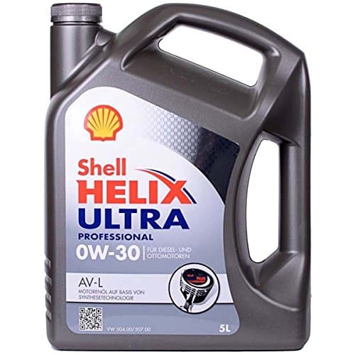 Shell Helix Ultra Professional AV-L 0W-30 - Lubrifiant Synthétique VW 504.00/507.00 - 5L
