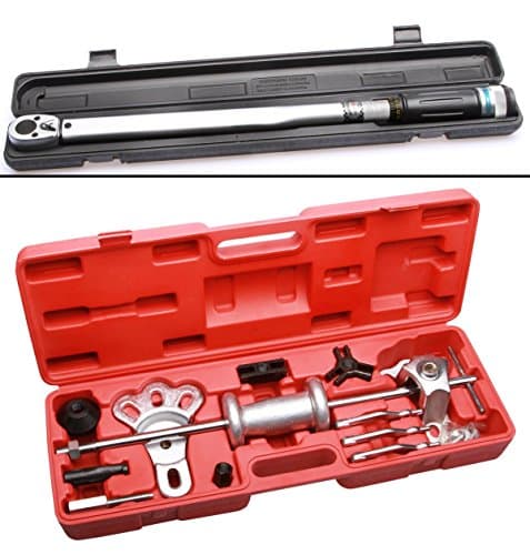 Kit Extracteur Inertiel 16 pcs & Clé Dynamométrique 1/2" 70-350 Nm - DIN 3122
