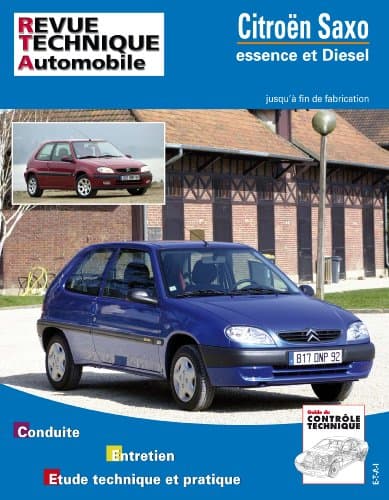 RTA 106.1 Citroën Saxo Essence et Diesel (1996-2004) - Manuel d'Atelier