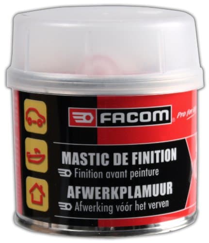 FACOM 006053 Mastic Polyester de Finition Ultra-Fin - 150g - Blanc