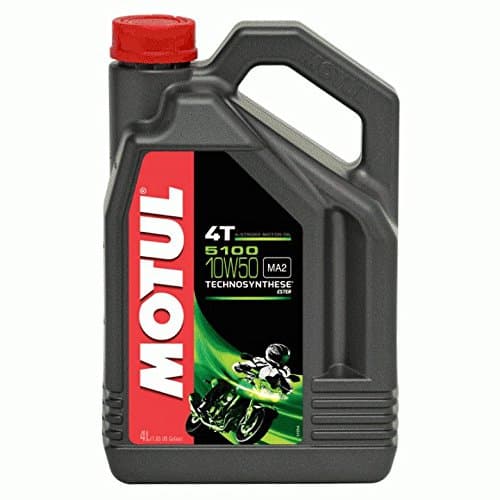 LUBRIFIANT MOTUL 5100 4T 10W50 - TECHNOSYNTHESE ESTER - API SM/MA2 - 4L