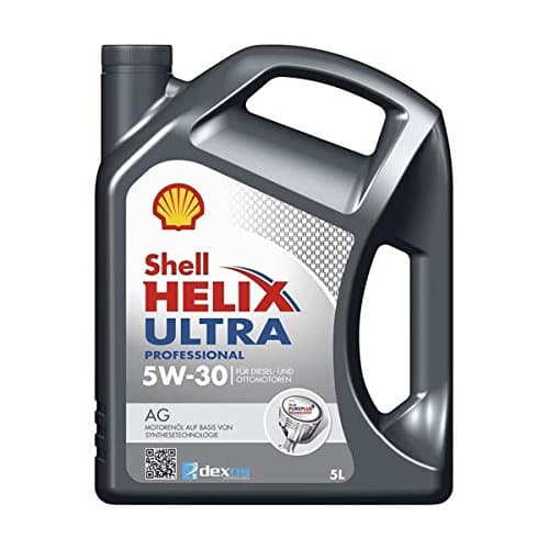 Shell Helix Ultra Professional AG 5W-30 - Huile 100% Synthétique Dexos2 - 5L