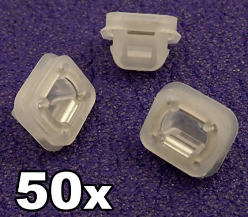 Lot de 50 Agrafes de Garniture BMW - Insert 16x14mm - Réf. OEM 07149158194