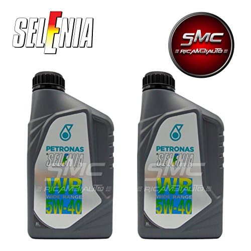 Huile Selenia WR 5W-40 - Lubrifiant Synthétique Diesel Common Rail - 2L