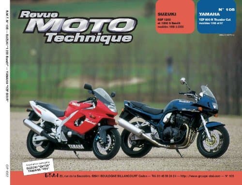 RMT 105 : Revue Moto Technique Suzuki GSF 1200 Bandit & Yamaha YZF 600 R
