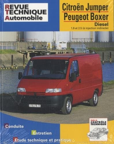 Revue Technique RTA0583.1 - Citroën Jumper / Peugeot Boxer / Fiat Ducato 1.9-2.5