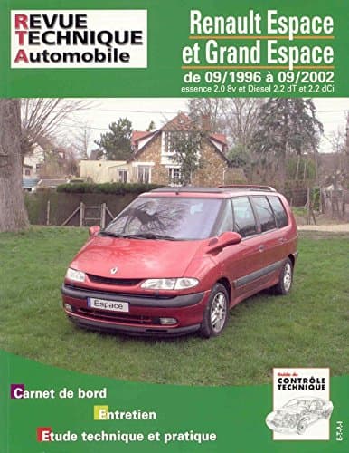 RTA 603.2 Renault Espace III (96-02) - Manuel de Réparation Technique Expert