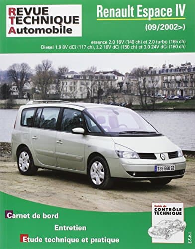 Revue Technique Automobile (RTA) 419.1 - Renault Espace IV (Phase 1 & 2)