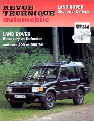 Revue Technique RTA 564.2 - Land Rover Defender & Discovery 200/300 TDi