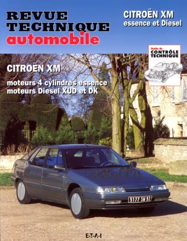 RTA 701.3 Citroën XM Essence (2.0L) & Diesel (2.1L/2.5L) - Édition ETAI