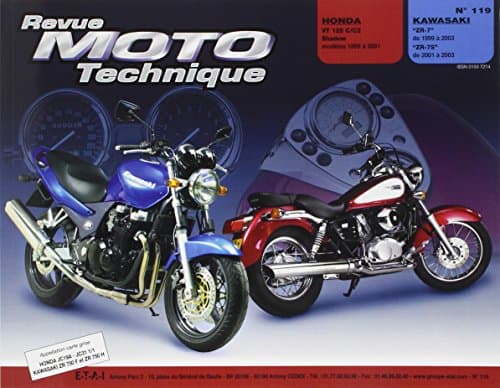 Revue Moto Technique RMT 119 - Kawasaki ZR-7 (1999-2003) & Honda VT125 Shadow