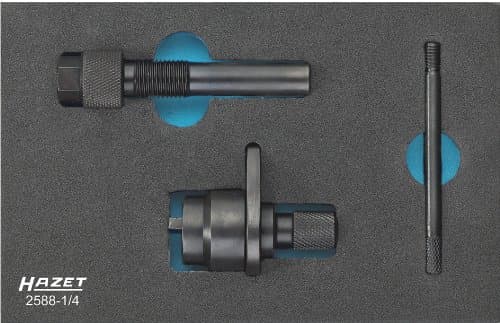 HAZET 2588-1/4 - Kit Calage Distribution 1.2 TFSi/TSi - Acier Allié - DIN ISO