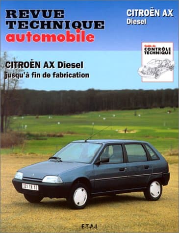 RTA 503.4 Citroën AX 14 Diesel (1989-1993) - Manuel Technique de Maintenance
