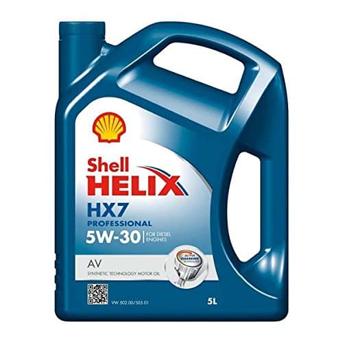 Shell Helix HX7 Professional AV 5W-30 - Lubrifiant Synthèse VW 505.01 - 5L