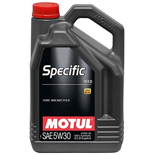 Motul Specific 913D 5W-30 - Lubrifiant 100% Synthèse Ford WSS-M2C913-D - 5L