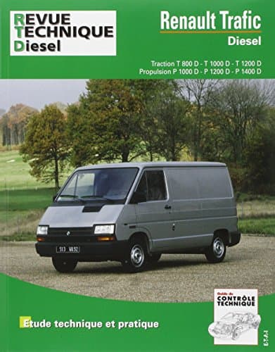 Revue Technique Diesel RRTD0122 - Renault Trafic I (87-01) Moteurs S8U & J8S