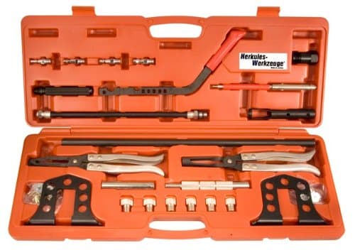 Coffret Compresseur de Ressort de Soupape Herkules Werkzeuge - 25 Pièces