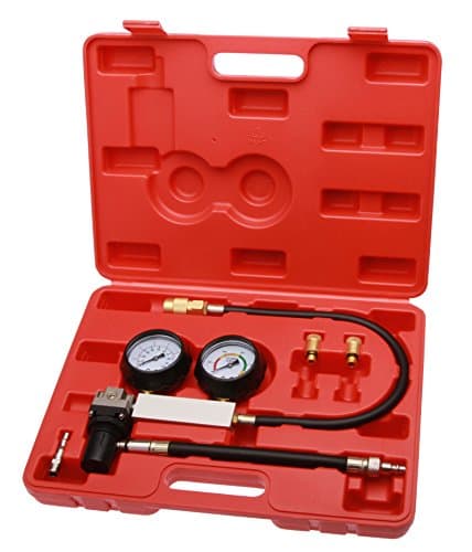 Testeur d'Étanchéité Cylindre Herkules - Double Manomètre PSI/Bar - M12/M14