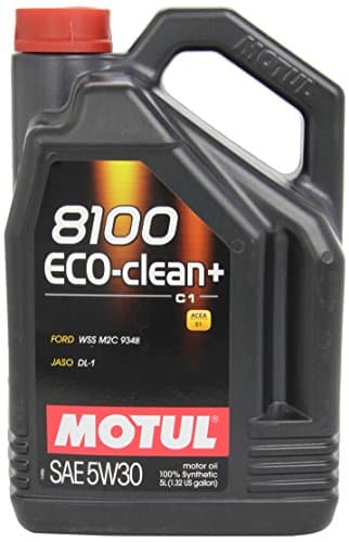 Motul 8100 Eco-Clean+ 5W30 C1 - Lubrifiant 100% Synthèse - ACEA C1 - 5L