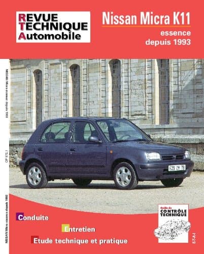 Revue Technique Automobile (RTA) 572.1 - Nissan Micra K11 (1992-1996) Essence