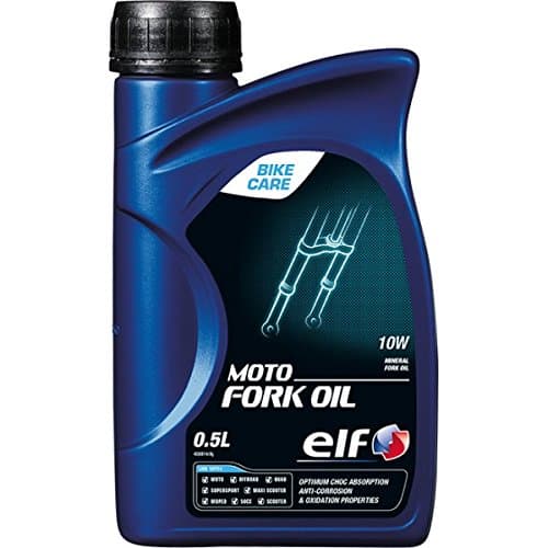 ELF MOTO FORK OIL SYN 10W - Fluide de Fourche 100% Synthétique - 500ml